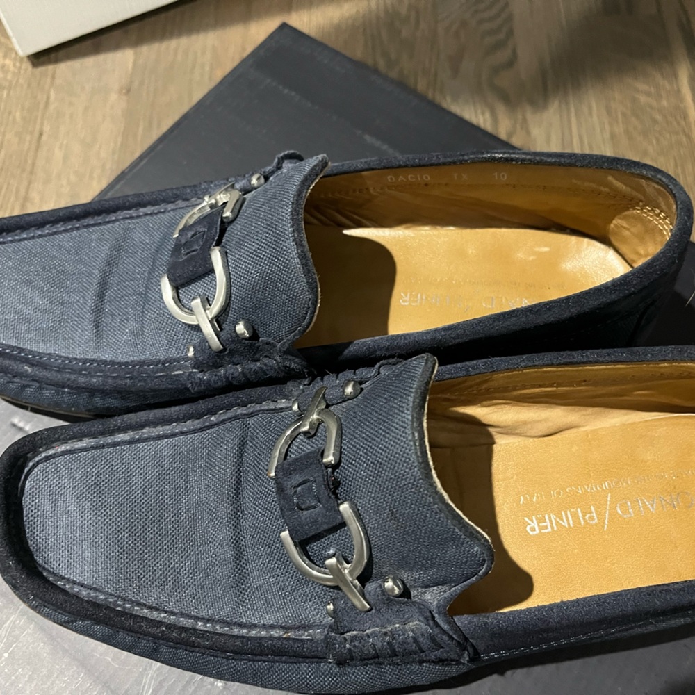 Donald Pliner Light Blue Loafer